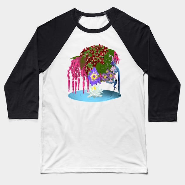 Hang From Lips Like the Gardens of Babylon Baseball T-Shirt by Cosmic-Fandom